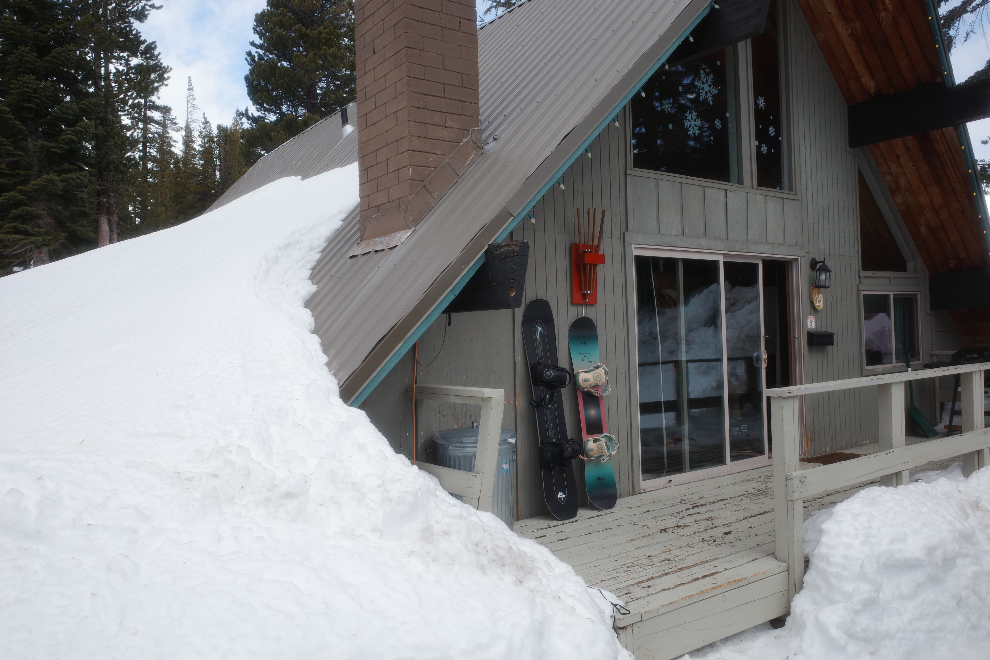 Hanger Lamp in snow environment